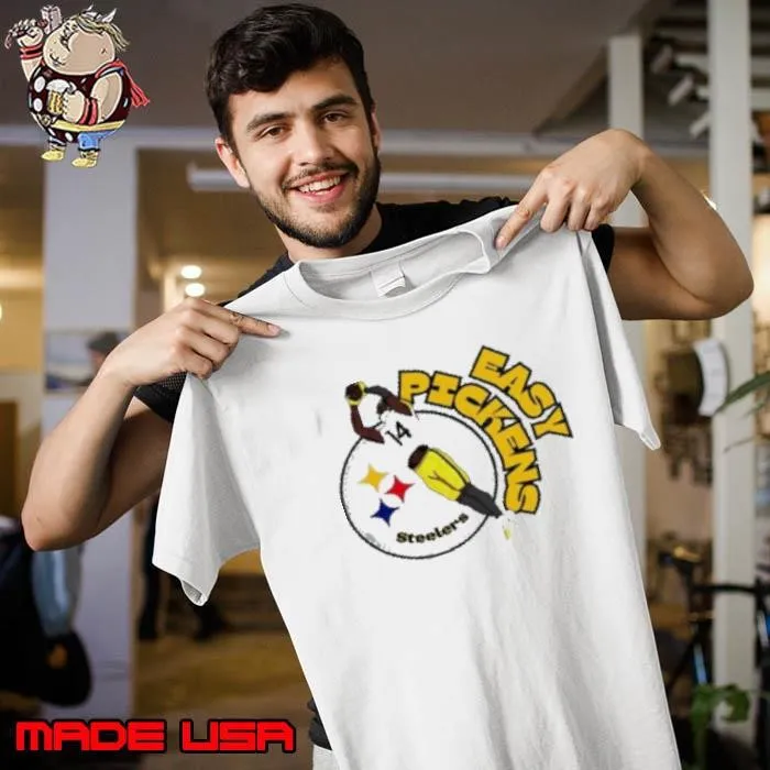 Pittsburgh Football Dog Pet Easy Pickens Steelers Unisex