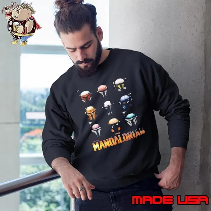 Star Wars The Mandalorian Helmet Box Up Sweatshirt