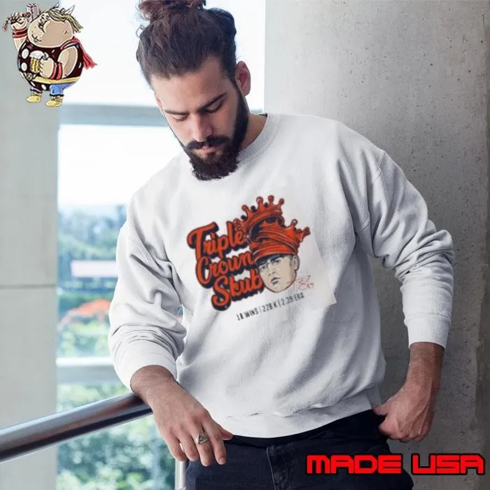 Tarik Skubal Triple Crown Skub 18 Wins 228 K 2.39 Era Sweatshirt