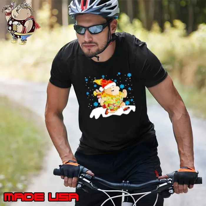 Up Movie Russell Christmas Light Up Russell Christmas Russell Cartoon Shirt