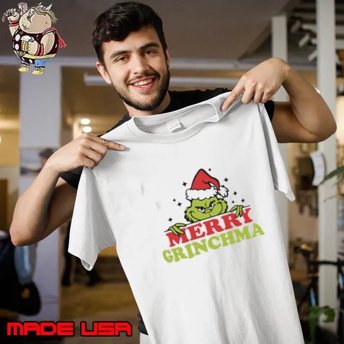 220GSM Oversize In Grinch Christmas Fun Print Unisex