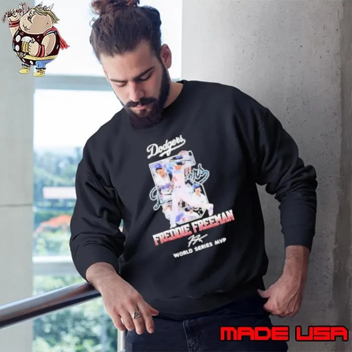 Best Los Angeles Dodgers Freddie Freeman World Series MVP 2024 Sweatshirt
