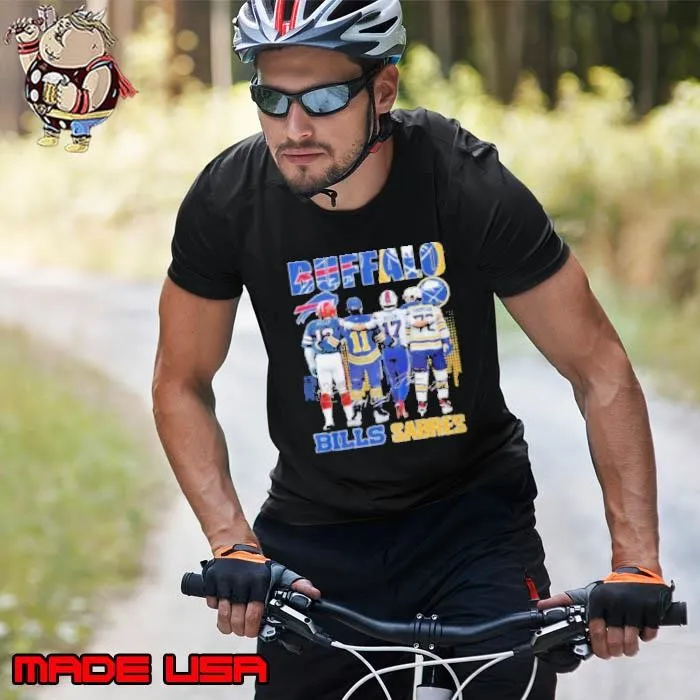Buffalo Bills Josh Allen Jim Kelly Buffalo Sabres Gilbert Perreault Tage Thompson Unisex
