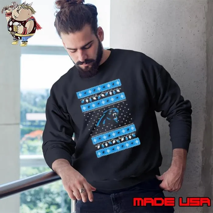 Carolina Panthers Holiday Lights Shirt