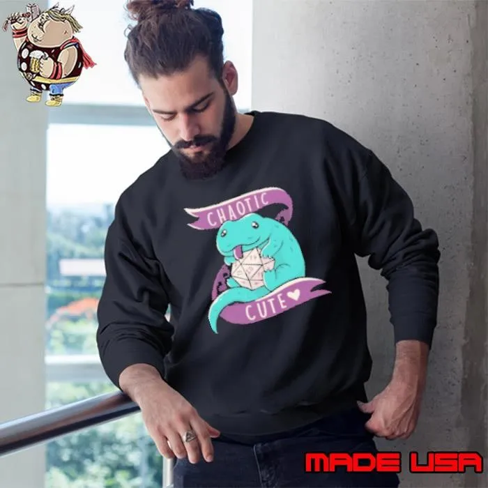Chaotic Cute RPG Dragon by Tobe Fonseca Sweatshirt