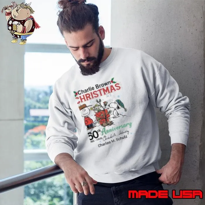 Charlie Brown christmas 60thanniversary 1965 2025 Sweatshirt