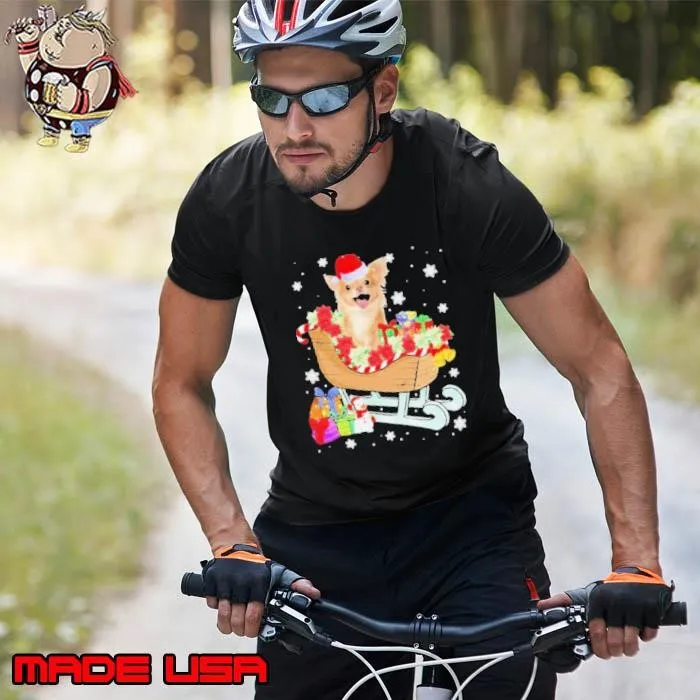 Chihuahua Dog Christmas Santa Hat Xmas Puppy Lover Unisex