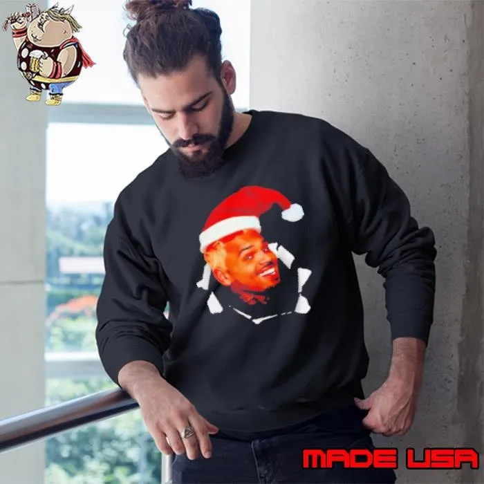 Chris Brown It's giving Christmas 2024 Sweatshirt