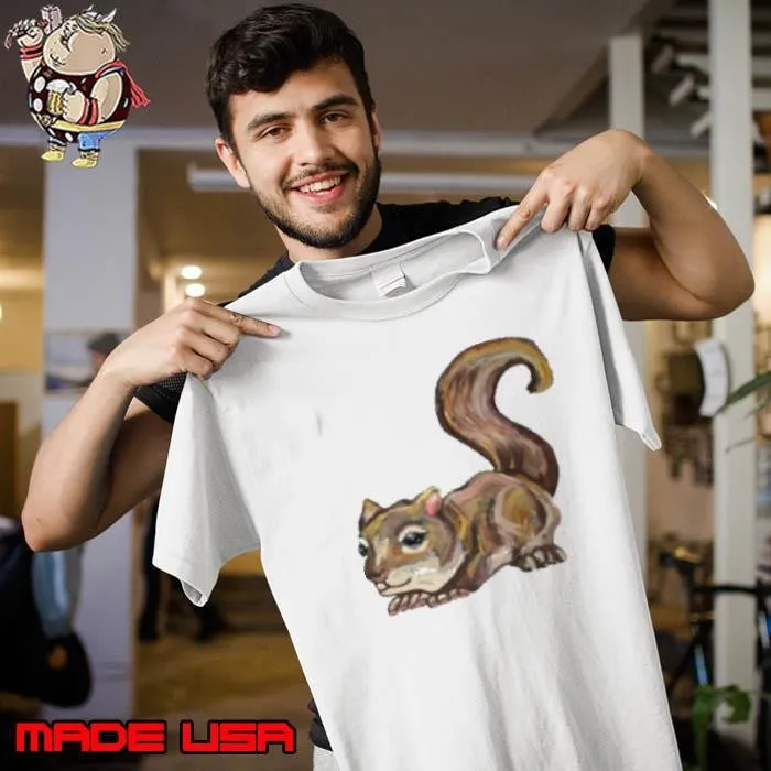 Cute Baby Squirrel Kit Painting Unisex