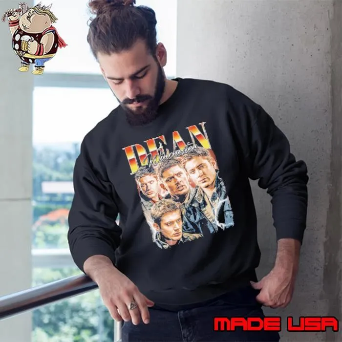 Dean Winchester protagonists the American drama television Bootleg Vintage Sweatshirt