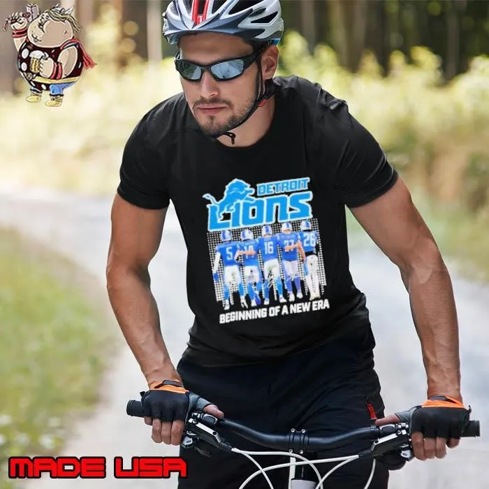 Detroit Lions Beginning Of A New Era Signature Unisex