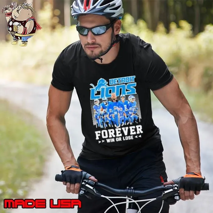 Detroit Lions Forever Win Or Lose Unisex