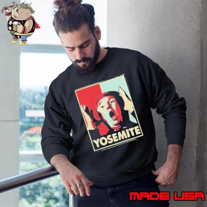Donald trump yosemite art Sweatshirt