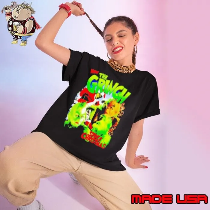 Dr. Seuss' The Grinch How the Grinch Stole Christmas graphic Ladies tee