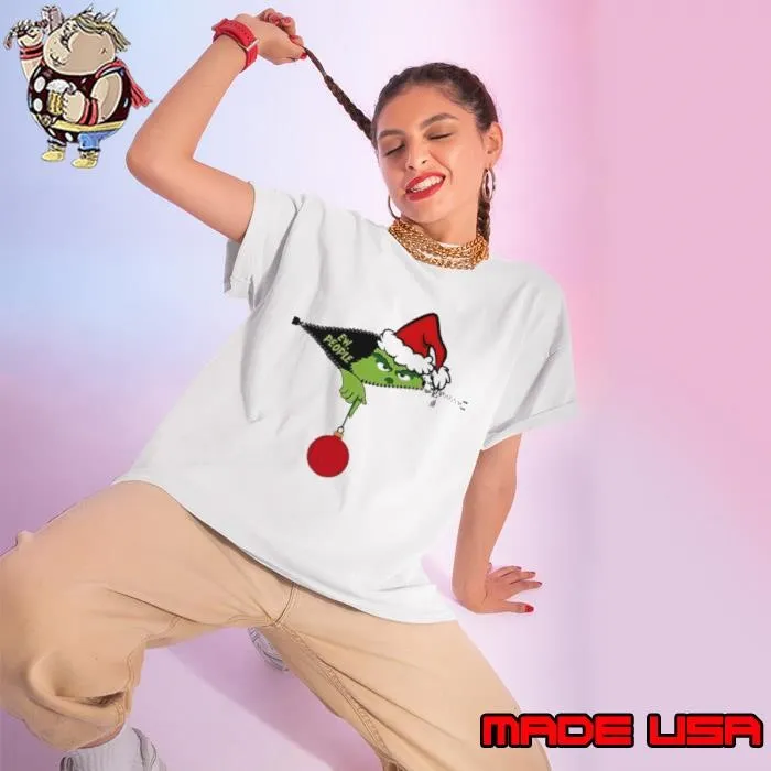 Ew People Christmas Grinch Sarcastic Ladies tee