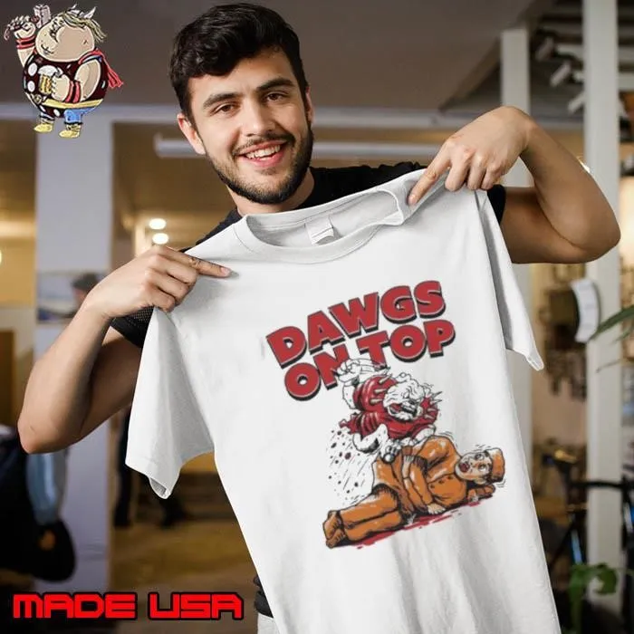 Georgia Bulldogs Dawgs On Top Defeat Tennessee Unisex
