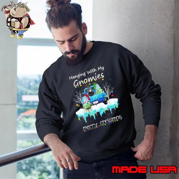 Hanging With My Gnomies Merry Christmas Sweatshirt