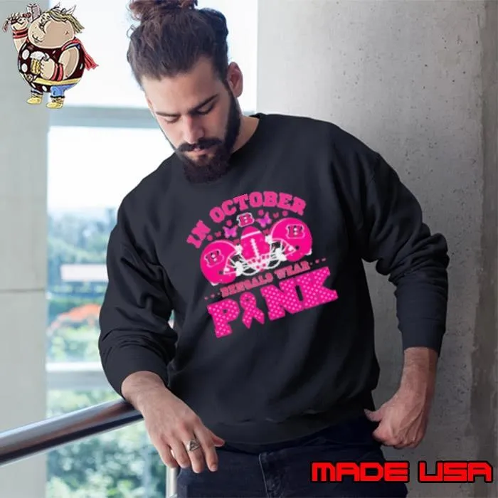 In October Bengals Wear Pink Cincinnati Bengals Sweatshirt