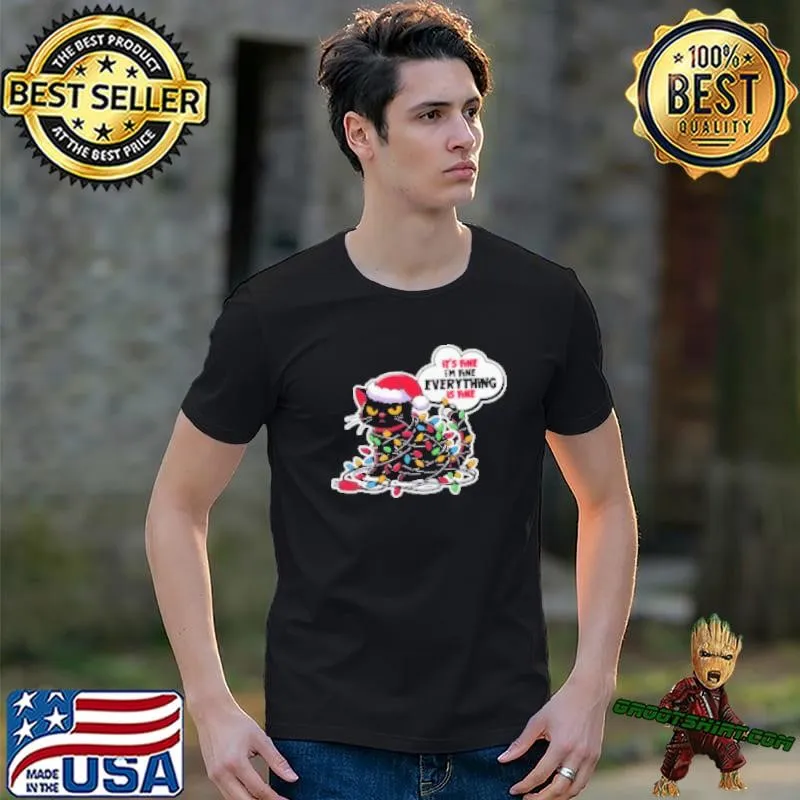 It's fine I'm fine everything is fine christmas Unisex