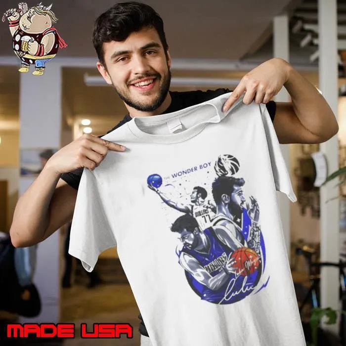 Luka Doncic Dallas Mavericks Basketball Player Unisex NBA Signature Unisex
