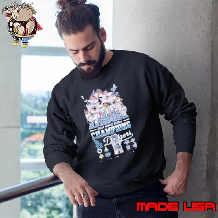 MLB Los Angles Dodgers 2024 World Series Champions Sweatshirt