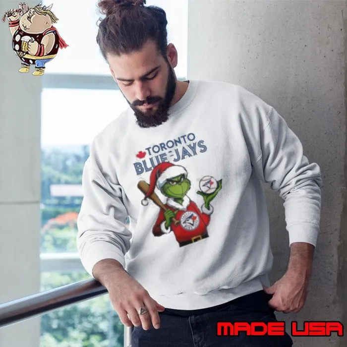 MLB Toronto Blue Jays The Grinch Grinchmas Christmas 2024 Sweatshirt