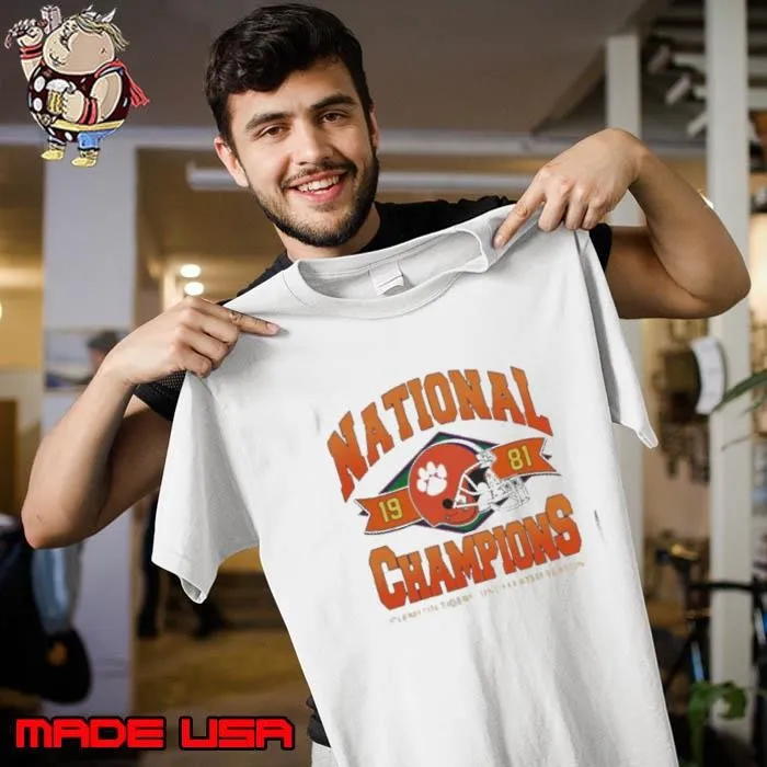 Ncaa Clemson Tigers champions 1981 Unisex
