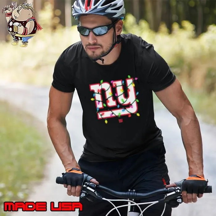 New York Giants Primary Logo Holiday Lights Unisex