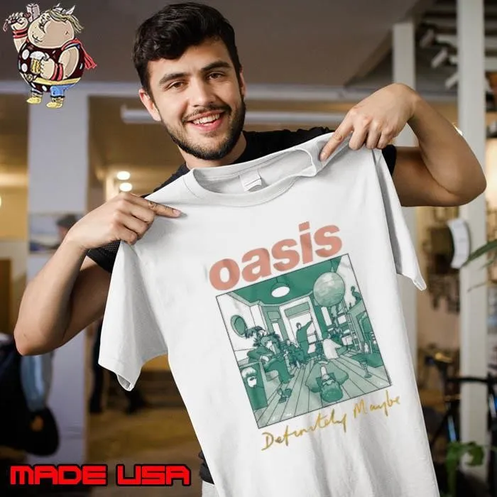 Oasis Definitely Maybe Album Art Men’s Unisex