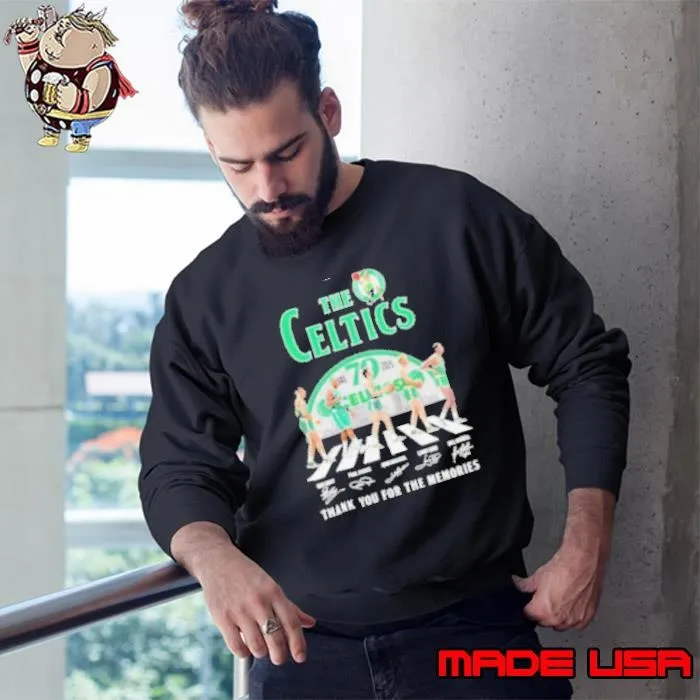 Original The Boston Celtics Abbey Road 79th Anniversary 1946 2025 Christmas Sweatshirt