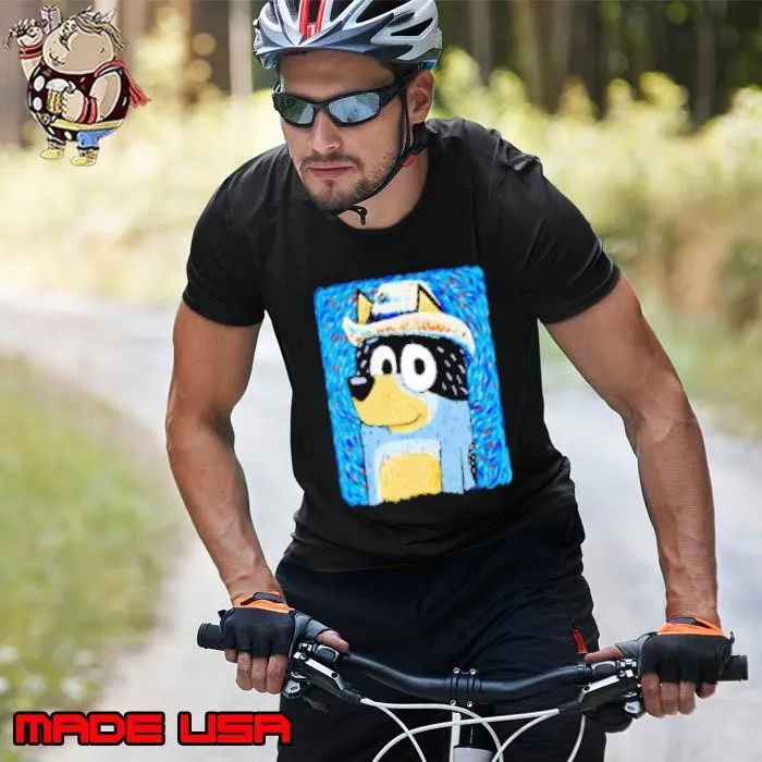 Patriarch of The Heeler family In Van Gogh's Bandit Van Dogh art style Unisex
