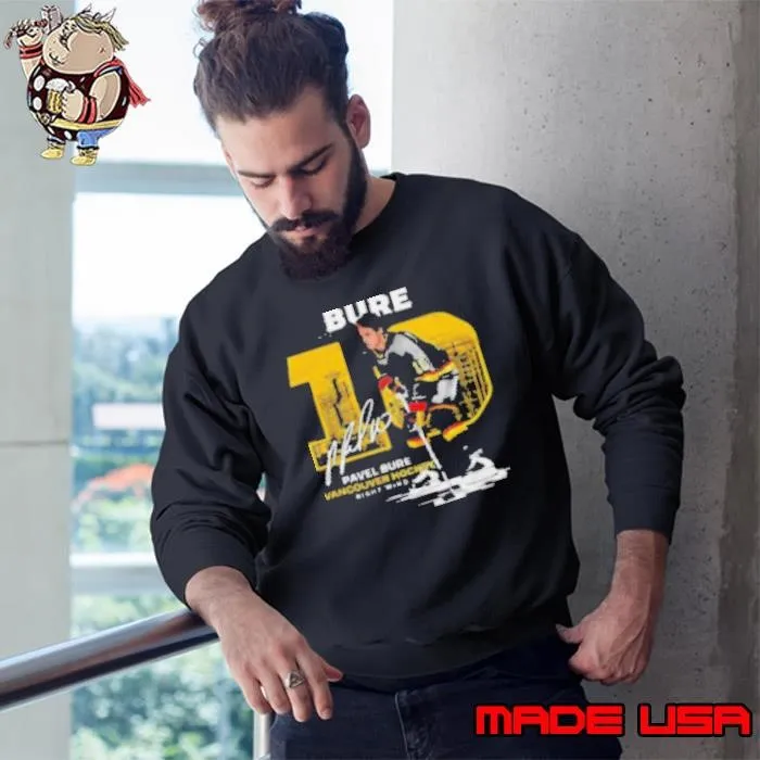 Pavel Bure 10 Vancouver Canucks hockey signature Sweatshirt