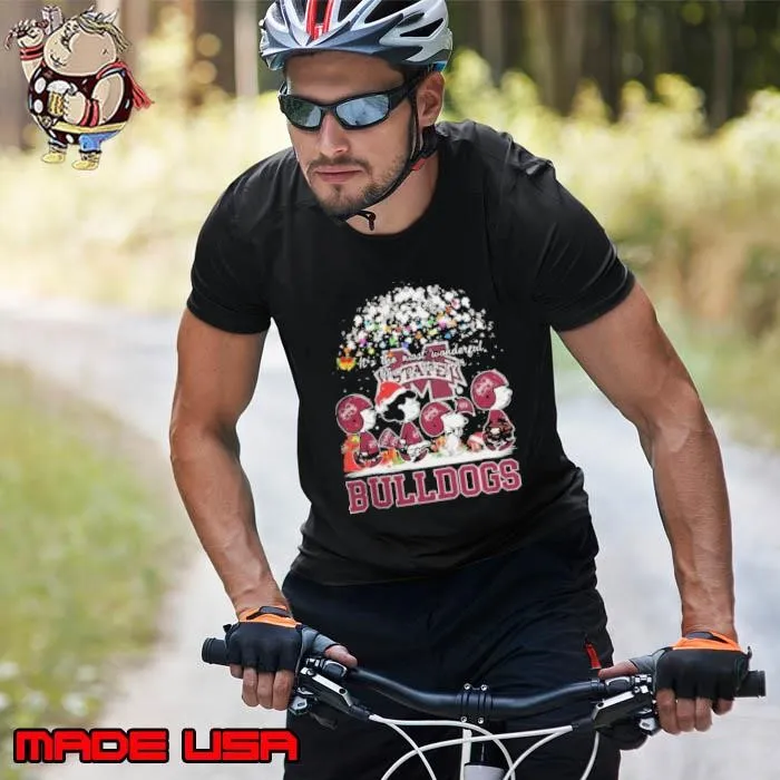 Peanuts Mississippi State Bulldogs It’s The Most Wonderful Time Of The Year Winter Unisex