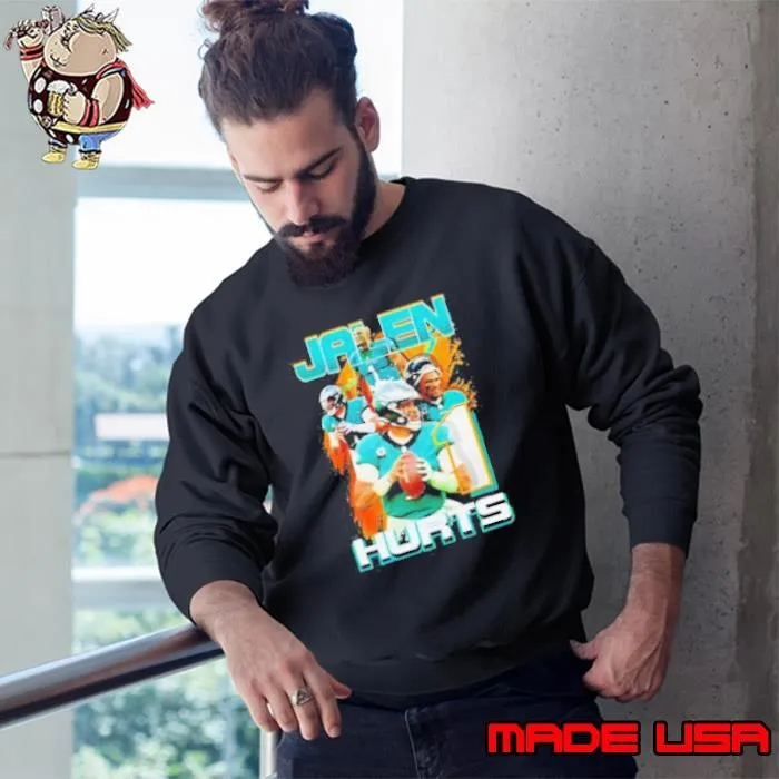 Premium Philadelphia Eagles Jalen Hurts number 1 graphic Sweatshirt