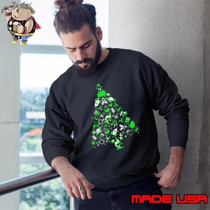 Science Christmas Tree Sweatshirt