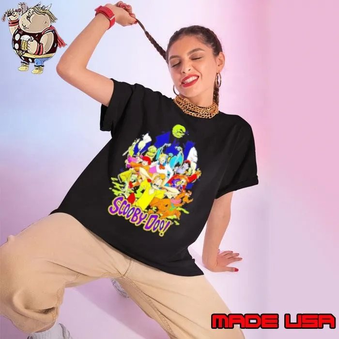 Scooby Doo Villains group Ladies tee