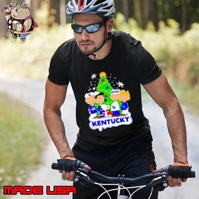 Snoopy and friends let's go Kentucky Wildcats Christmas Unisex