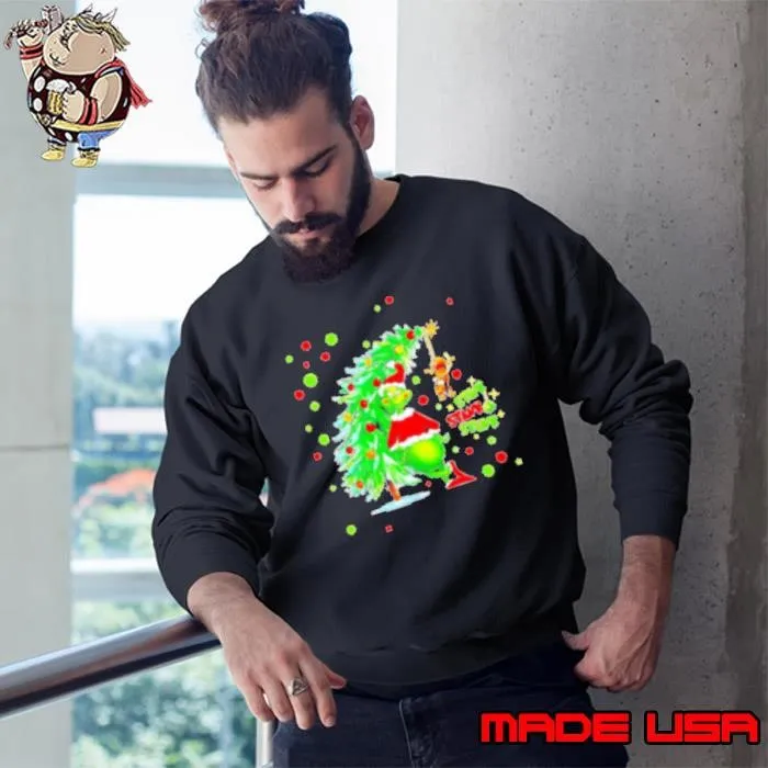 Stink stank stunk Grinch Christmas tree Shirt