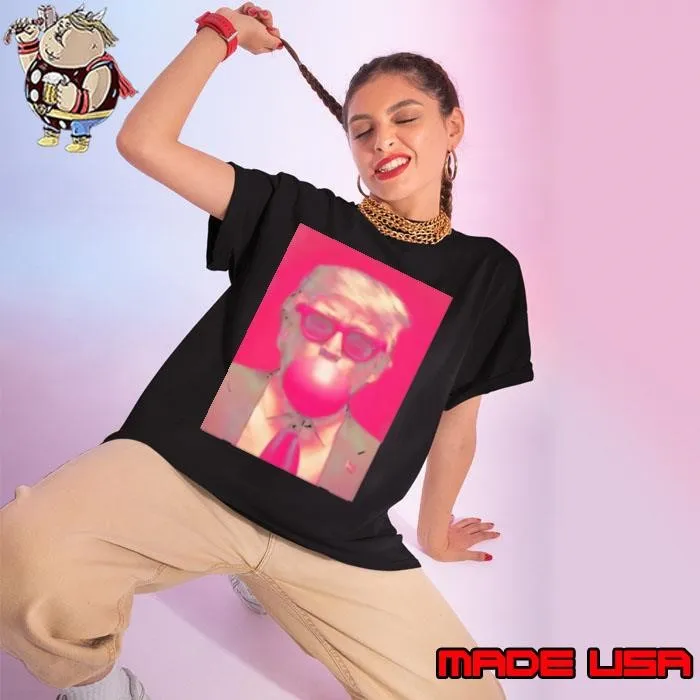 Tiffany Gomas Wearing Trump Bubble Gum 2024 Shirt