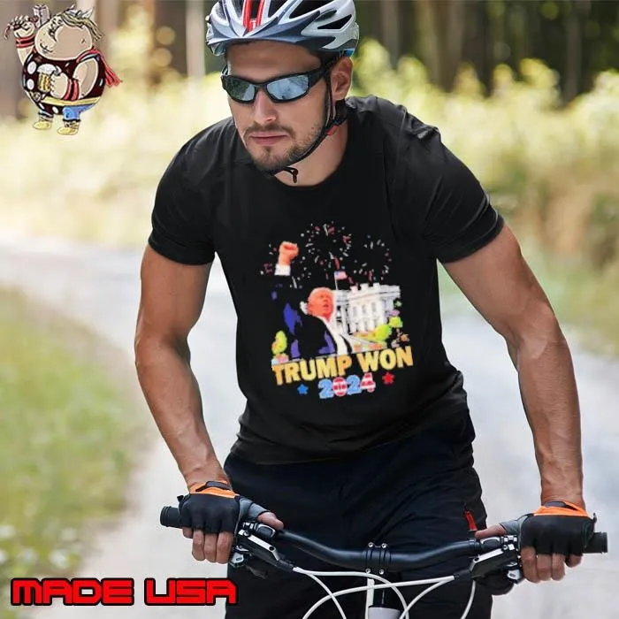 Trump Won 2024 President 47Th Of White House Donald Trump Unisex
