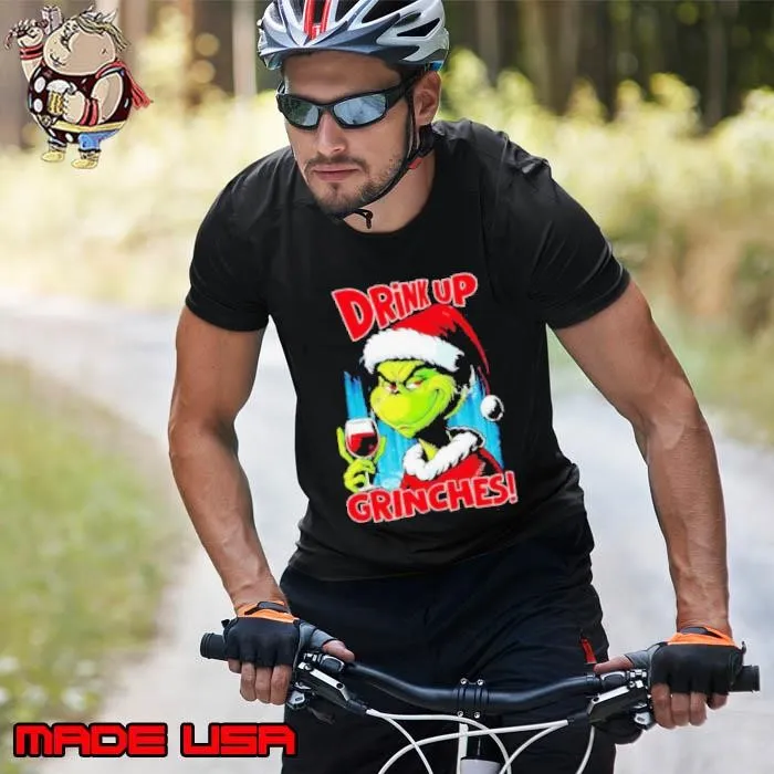 Wine drink up Grinches Christmas Unisex