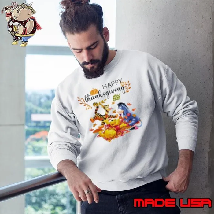 Winnie the Pooh Happy Thanksgiving Sweatshirt