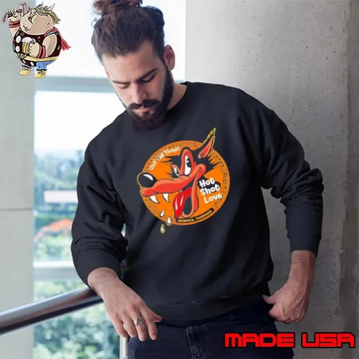 Wolf call boogie hot shot love Memphis Tennessee Sweatshirt
