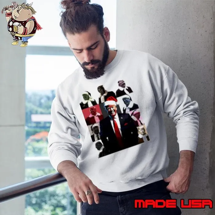 Xmas president era Santa hat Sweatshirt