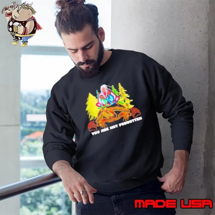 You Are Not Forgotten I Native American Mmiw Awareness Sweatshirt