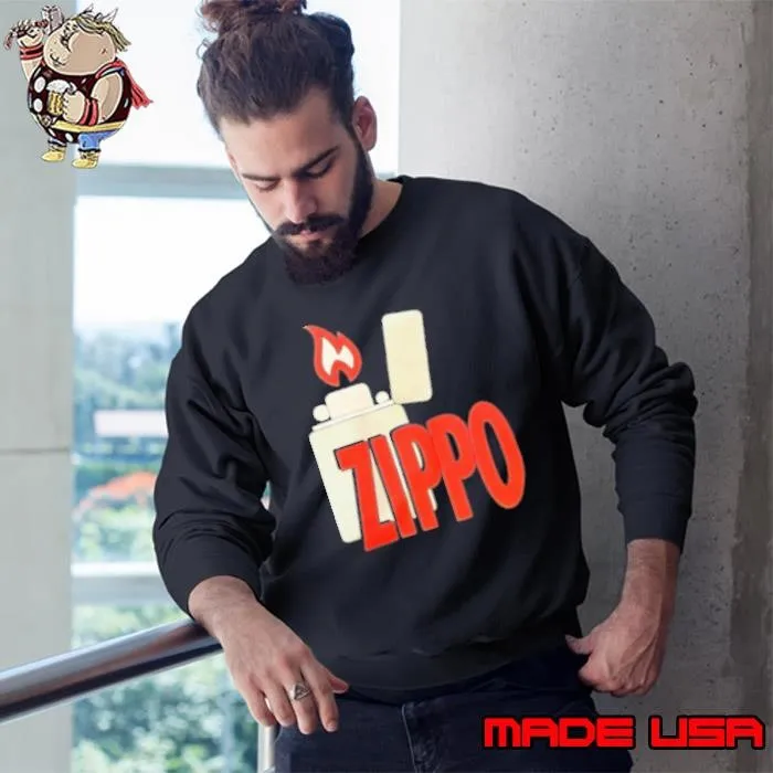 Zippo Lighter Logo Sweatshirt