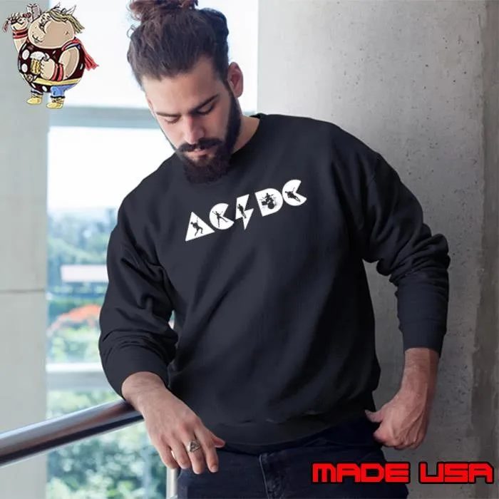 Acdc Australian rock band hard blues rock heavy metal Sweatshirt
