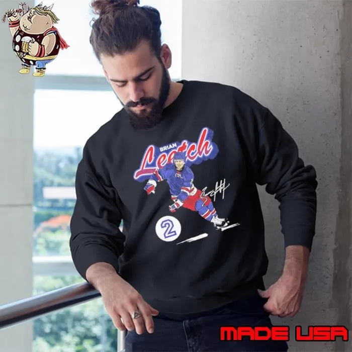 American former professional ice hockey defenseman brian leetch retro Sweatshirt