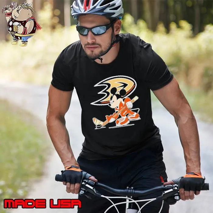 Anaheim Ducks NHL Mickey Mouse Player Unisex