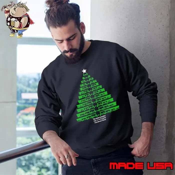 Blackpenredpen Mathematicians’ Big Christmas Tree The Most Beautiful Way To Write Three Christmas Three 2024 Sweatshirt